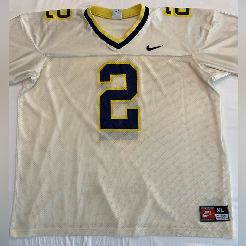 Vtg Nike Michigan Wolverines Woodson Jersey